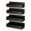 Magnetic Storage Rack 2pcs/4pcs, Wall Mounted No-Drill Shelf for Kitchen & Bathroom, Space-Saving 1