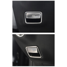 2X Car Parking Hand Brake Sticker P Button Brake  Frame Cover Trim for  ML350 GL450 AMG W166 W176 W246 X156