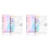 4 PCS A5 Rainbow Soft PVC Notebook Binder Clear Soft PVC Notebook Cover, Loose Leaf Personal Planner Binder 1