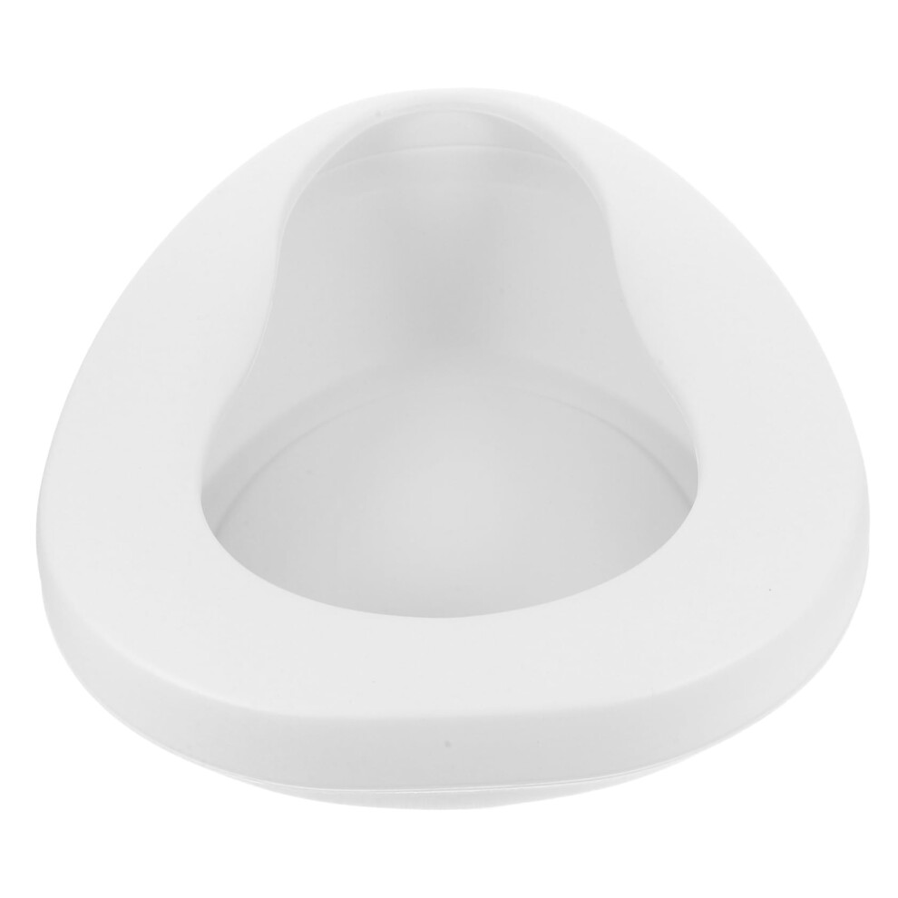 Leakproof Portable Bedpan and Urinal for Elderly, Lightweight Easy Clean Bedside Toilet for Home Use
