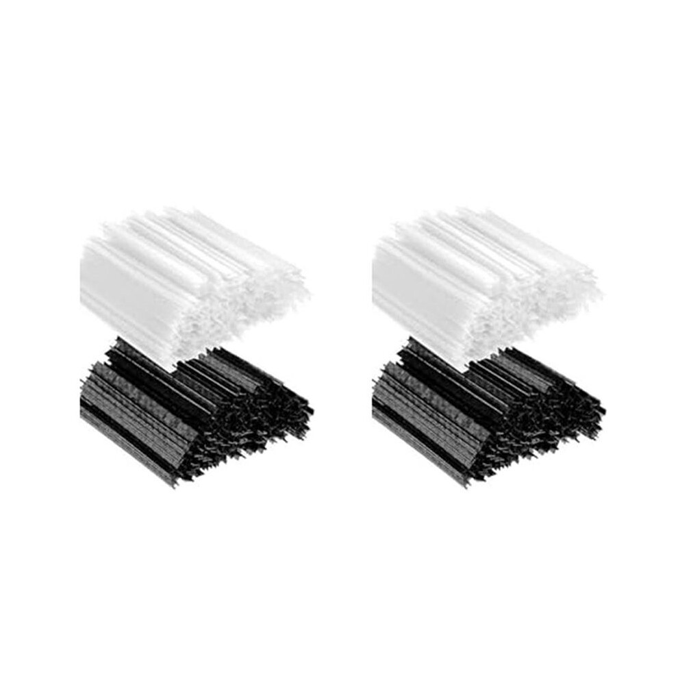 4000Pcs Tag Kit,0.5Cm Garment Tag Barb Attachment Price Tags 2000Pcs Fasteners And 2000Pcs Fasteners Black/White 6032462181304