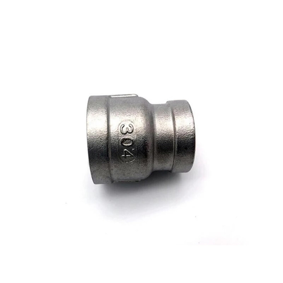 5Pcs Ss304 Stainless Steel Pipe Fitting Bsp Female Reducing Coupling 1 1/2 To 1/2 LeakâResistant 9310869780250