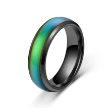 Therapeutic Heating Ring Black Size 9 – Thermo Therapy Ring for Stress Relief, Sleep and Relaxation