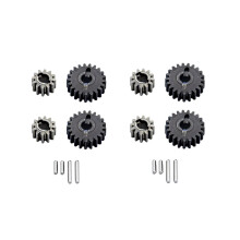 Metal Portal Axle Full Set for FCX24 1/24 RC Crawler, Durable Upgrade with Enhanced Torque and Clearance