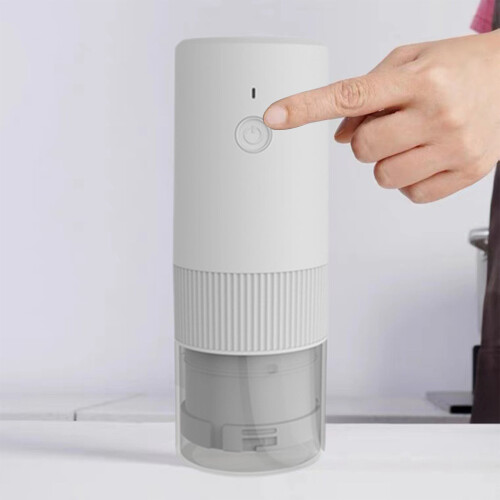 PAVEOS Rechargeable Electric Coffee Grinder White 2
