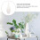 Vase en céramique blanc décoratif pour fleurs (1 pièce) 3