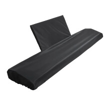 88 Key Piano Keyboard Cover with Music Stand, Washable Electric Piano Dust Cover with Drawstring Closure
