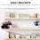 2-Pack Steel Floating Shelf Brackets, Black, 15x9.7x4cm 3