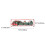 Wooden Christmas Train Toy with 4 Sections 3