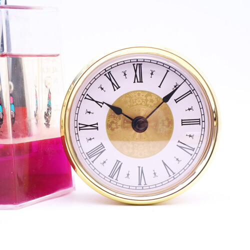 Ανταλλακτικό Μηχανισμού Ρολογιού Quartz 80mm 80g με Διαφανή Φακό 1