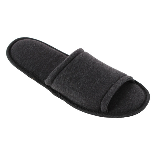 CTM Men's Open Toe Slide House Slippers 1