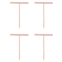 4X Practial T Shape Crepe Maker Pancake Batter Wooden Spreader Stick Home Kitchen Tool Kit DIY Use 1pc