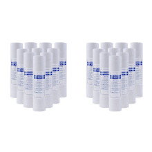 20 StüCk Universal-Wasserfilter PP-Baumwollfilterkartusche Sedimentwasserfilter Polypropylen-Material, 1 Mikrometer
