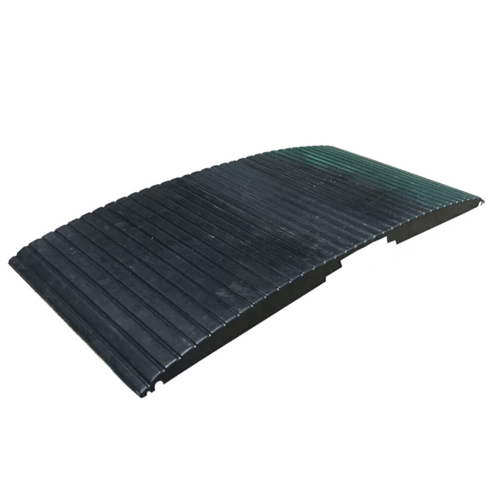 Wheelchair Threshold Ramp 1in/2.1in  NonSlip Rubber Doorway Ramp for Scooter and Mobility Access