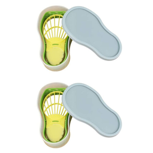 2X 5-in-1 Avocado Slicer Set Fruit Cutter Peeler Core Remover Multifunctional Tools Set for Home Kitchen Convenient Tool