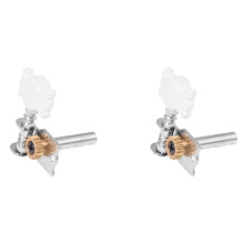 2X Chiave Meccanica Tuning Peg per Chitarra Classica Acustica Elettrica