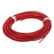 16AWG Car Power and Ground Wire 98FT Red Insulated Audio Wiring Kit for Amplifier and Subwoofer