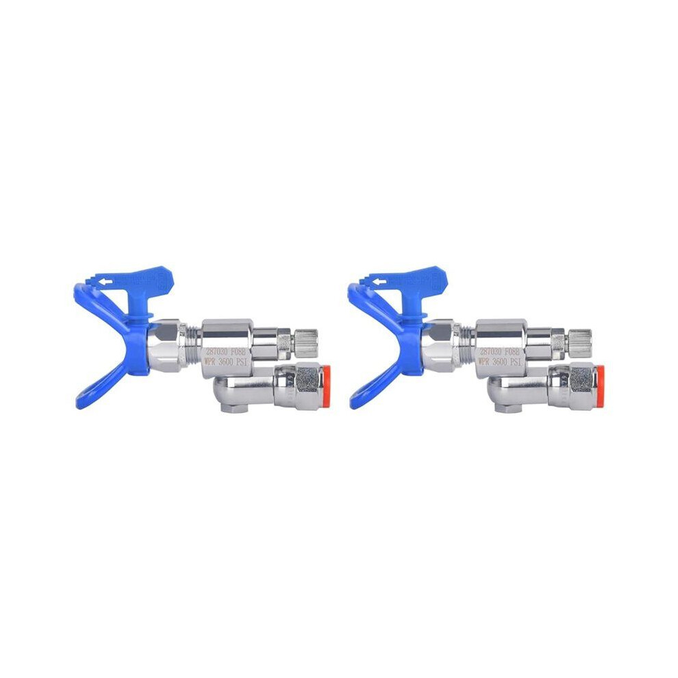 2X 287030 Cleanshot Shut-Off Valve Airless Paint Sprayers Swivel Joint Extension Rotary Airless Sprayers Connection 6031070603888