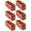 6-delad realistisk PVC-matstödsblock 1