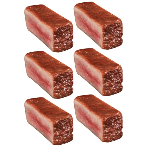 6-delad realistisk PVC-matstödsblock