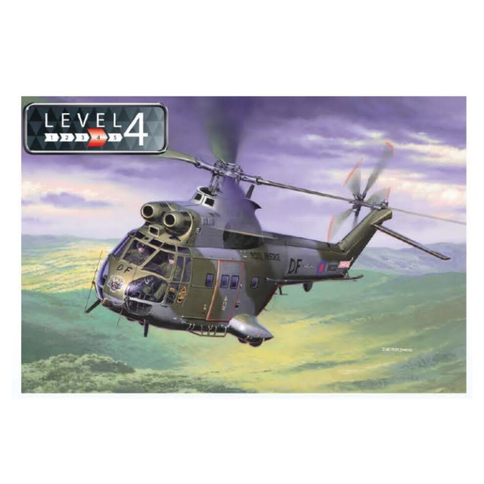 Revell Westland Puma HC1 RAF Cold War Helicopter Model Kit 03746 - Image 18