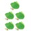 1000Pcs Green Sushi Decorative Leaves for Sashimi 1