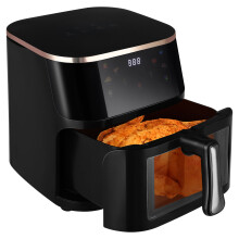 10L Air Fryer with View Window, Nonstick Basket, Touchscreen,