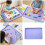 Art Craft Pad Slip Resistant Protects Table From Spills-Blue 5
