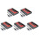 5X Gabinete SSD, Gabinete de Disco Rígido de 2,5 Polegadas Adaptador  para USB3.0 Conversor Externo Estojo SSD para Laptop   PC 1