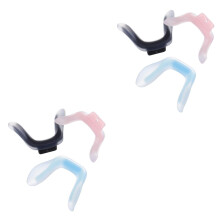 MOLUCKFU 6pcs Soft Silicone Nose Pads for Glasses, Comfortable Anti‑Slip Replacement for Eyewear