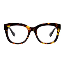 Oversized Reading Glasses 2.5x Blue Light Blocking Tortoise Frame Spring Hinge Readers for Women and Men