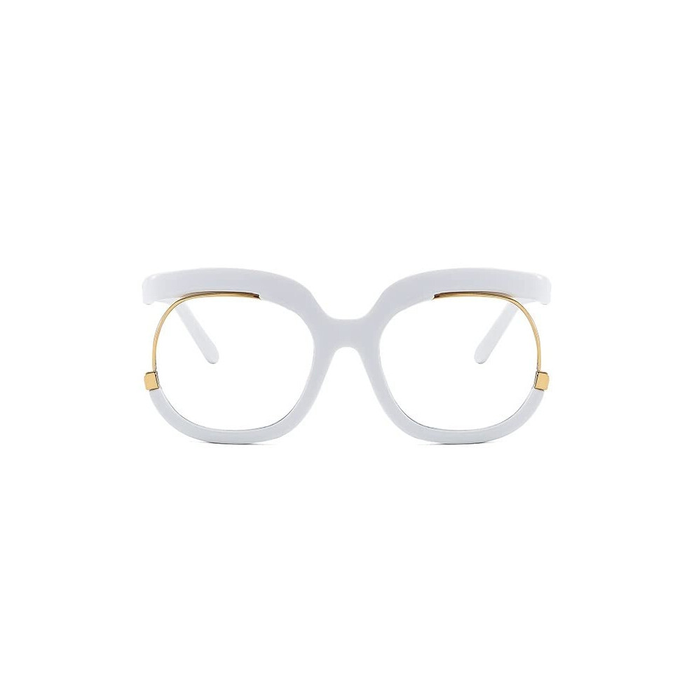 Blue/Light Blocking Reading Glasses For Women +3.00 Oval Frame Anti Glare Stylish Computer Readers
