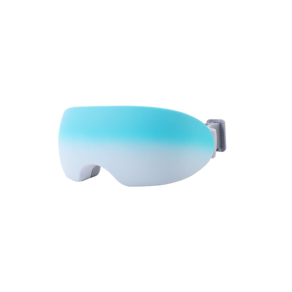 Smart Steam Eye Massager with Hot and Cold Compress for Dark Circles and Puffy Eyes White Blue