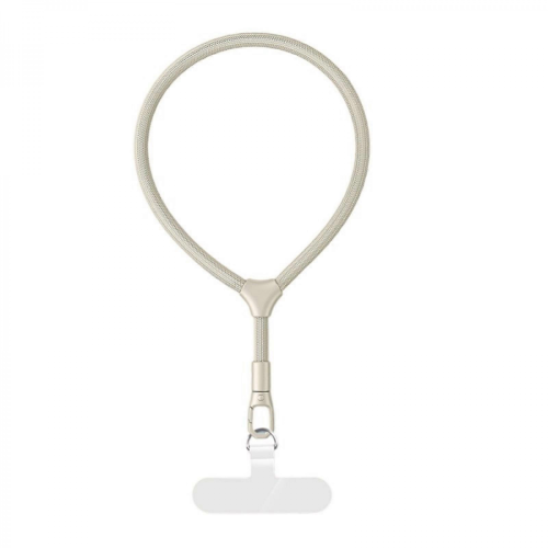 Phone Lanyard Auto Locking Design Strap for Men and Women Universal Cellphone Lanyard Strap with Tether Tabs Adjustable Camel