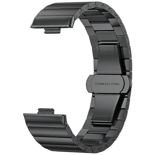 Kompatibel med Huawei Watch Fit 4/4 Pro erstatningsrem i rustfritt stål