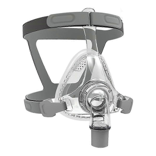 Μάσκες CPAP πλήρους προσώπου με κεφαλοδέτη, περιστρεφόμενο αγκώνα και μαξιλάρι,
