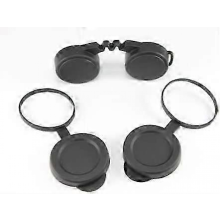 10x42 Rubber Lens Caps for Binoculars + Rainguard,Objective Optics Protection Covers
