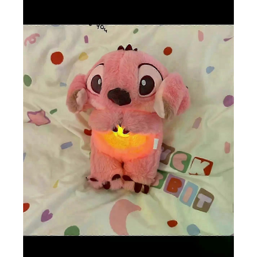 Stitch Åndbar Plysbjørn Beroligende Søvnlegetøj Odder Til Børn