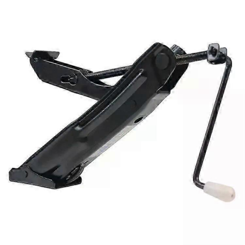 Portable Car Jack Z Type Hand Crank Tire Changing Tool Black