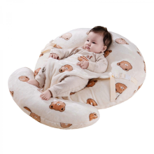 Comfortabel babykussen met hellingshoek voor baby's van 0-12 maanden. Multifunctioneel rustkussen voor baby's, ideaal voor spelen en dutje