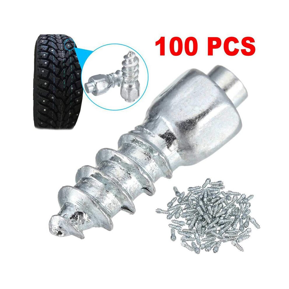 800Pcs 12Mm Tire Studs Carbide Screw Snow Spikes Anti-Slip Anti-Ice For Car/Suv/Atv/Utv Car Tire Stud 4712562452314