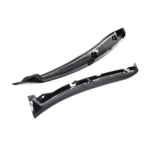 1 set ruitenwissers voor en voorruitdecoratie, compatibel met Mercedes E-Klasse W210 E300 E320 E430 1996-2003 A21
