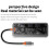 Docking Station per Laptop USB C 10 In 1 Dock  Hub USB C Multiporta Trasparente da 100 W per ,  Air/Pro 5