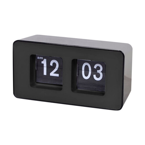 Relógio digital flip moderno para mesa ou parede