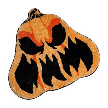 Halloween-hodeskallegulvmatte til inngangsdør