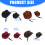 Easyly Clean Nonwoven Western Denims Hat for Pet-brown M 4