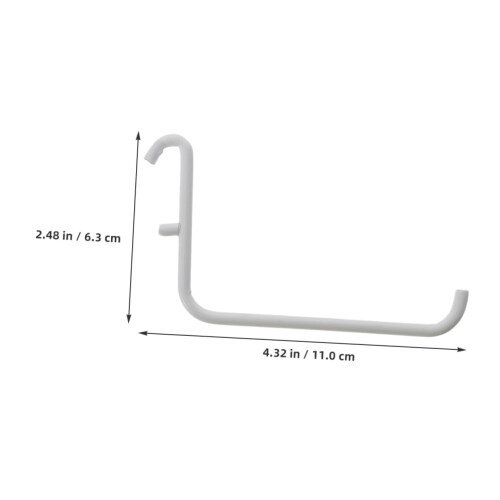3pcs Heavy Duty Pegboard Hooks Set for Garage and Workshop, Durable Iron Tool Organizer 1