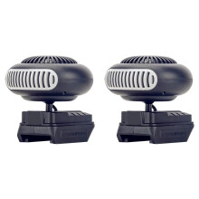 2X for 20V Battery Cordless Heater Electric Warm Air Blower Heating Fan Windshield Demister Defroster Power Tool
