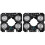 2pcs 4 Array IR LED Spot Light Infrared 4X IR LED Board for CCTV Cameras Night Vision (52mm Diameter) 1