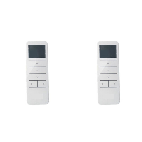 2X 15 Channel Handheld RF433 Remote Controller for Electronic Window Curtains Motor Roller Blinds  Life APP Control